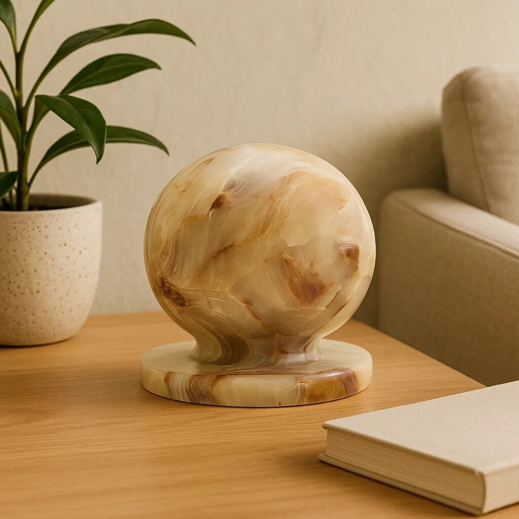 Onyx Ball Sculpture