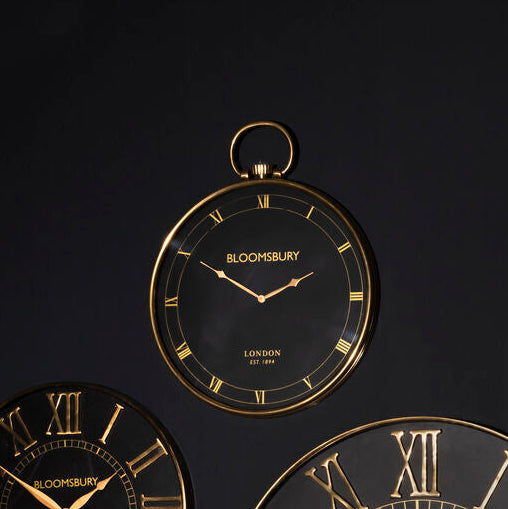 Pocket Watch Design Small Wall Clock