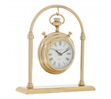 Small Round Mantel Clock
