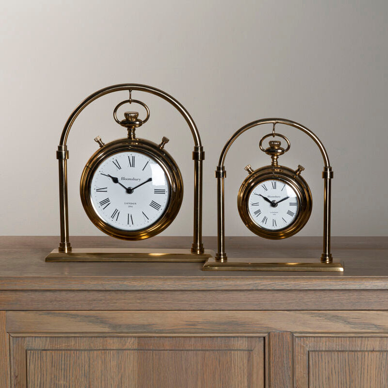 Small Round Mantel Clock