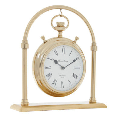 Large Round Mantel Clock