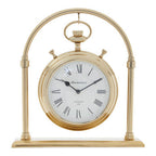 Large Round Mantel Clock