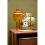 Large Round Mantel Clock