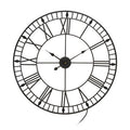 80cm Dia Large Black and White LED Wall Clock