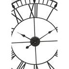 80cm Dia Large Black and White LED Wall Clock