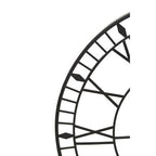 80cm Dia Large Black and White LED Wall Clock
