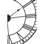 80cm Dia Large Black and White LED Wall Clock