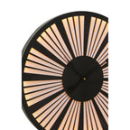 60cm Dia Small Black and White LED Wall Clock