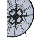 60cm Dia Black and White LED Wall Clock