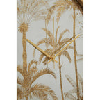 45cm Dia Botanical Wall Clock