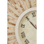 50cm Dia Natural Shell Wall Clock