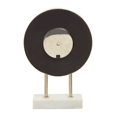 White Marble Base Clock
