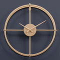 40cm Dia Small Gold Finish Wall Clock