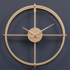 40cm Dia Small Gold Finish Wall Clock