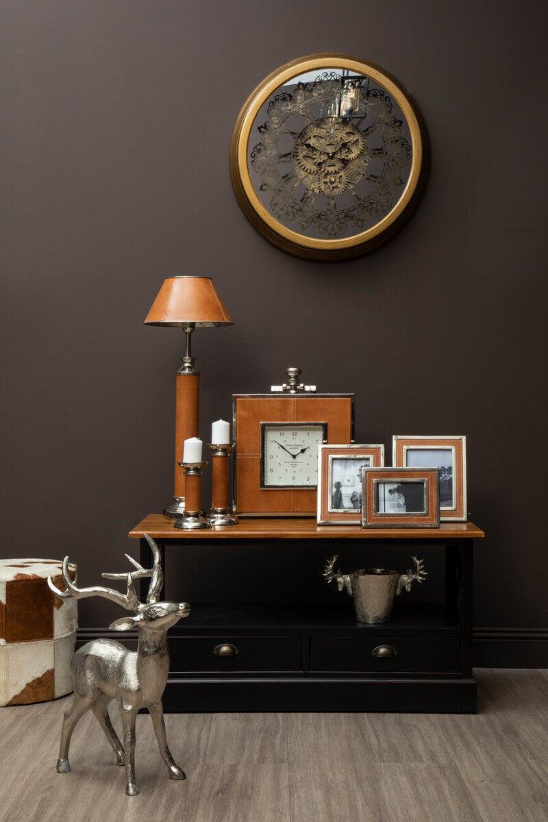 Tan Leather 5in x 7in Photo Frame