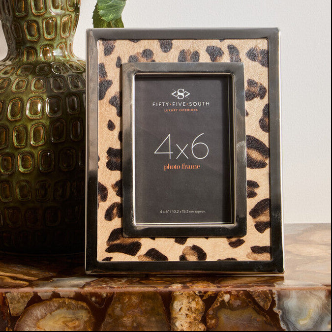 4 x 6 Leopard Design Photo Frame