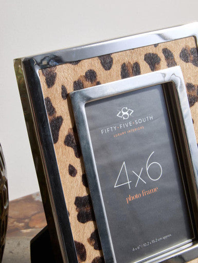 4 x 6 Leopard Design Photo Frame