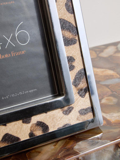 4 x 6 Leopard Design Photo Frame