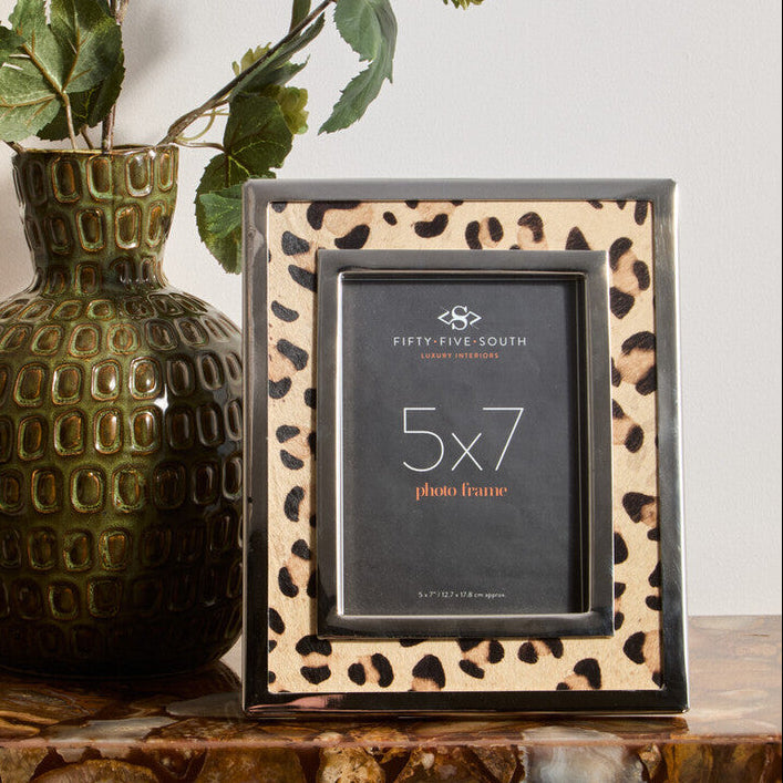 5 x 7 Leopard Design Photo Frame