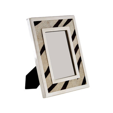 4in x 6in Zebra Design Photo Frame