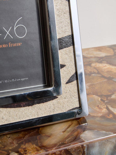 4in x 6in Zebra Design Photo Frame