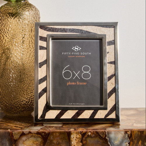 6in x 8in Zebra Design Photo Frame