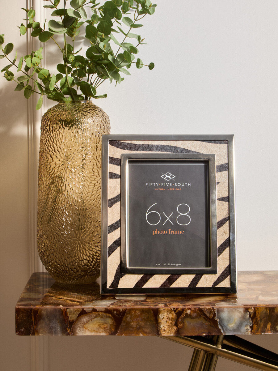6in x 8in Zebra Design Photo Frame