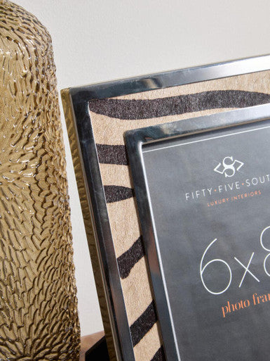 6in x 8in Zebra Design Photo Frame