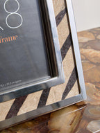 6in x 8in Zebra Design Photo Frame