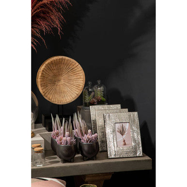 Hammered Silver 5x7 Photo Frame