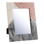 Large Tri Colour Marble 5In x 7In Photo Frame