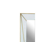 White Marble with Gold Inlay 5x7 Photo Frame