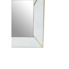 White Marble with Gold Inlay 5x7 Photo Frame