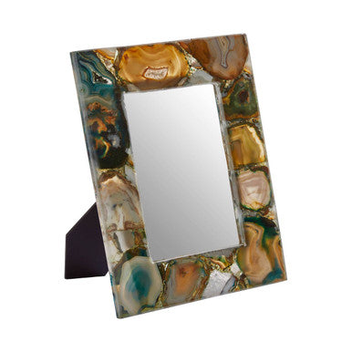 Large Green Agate 5In x 7In Photo Frame