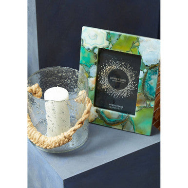 Large Green Agate 5In x 7In Photo Frame