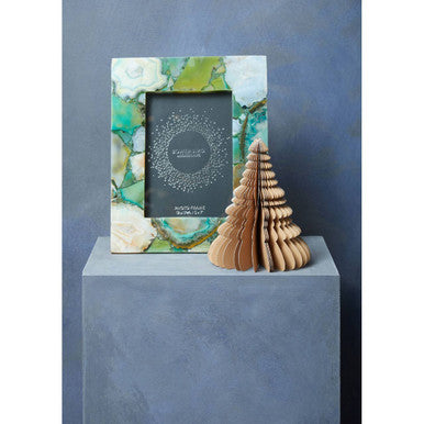 Large Green Agate 5In x 7In Photo Frame