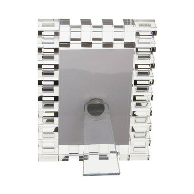 4In x 6In Crystal Glass Photo Frame