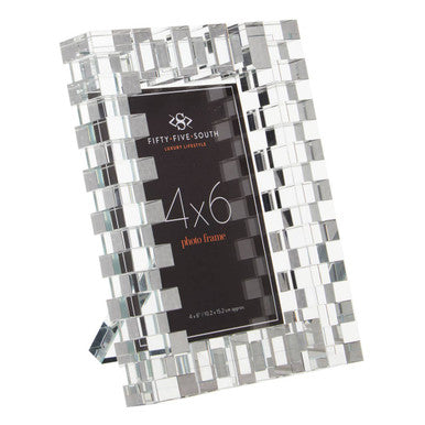 4In x 6In Crystal Glass Photo Frame