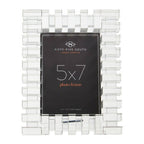 5In x 7In Crystal Glass Photo Frame
