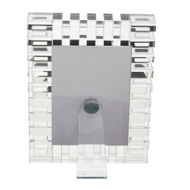5In x 7In Crystal Glass Photo Frame