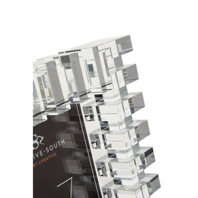 5In x 7In Crystal Glass Photo Frame