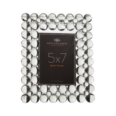 5 x 7 Crystal Bubble Photo Frame