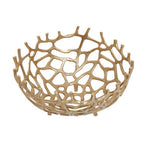 Large Coral Effect Bowl