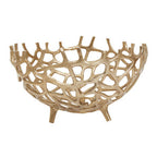 Large Coral Effect Bowl