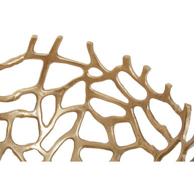 Large Coral Effect Bowl