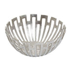 Small Silver Finish Bowl