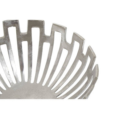 Small Silver Finish Bowl