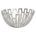 Large Silver Finish Bowl
