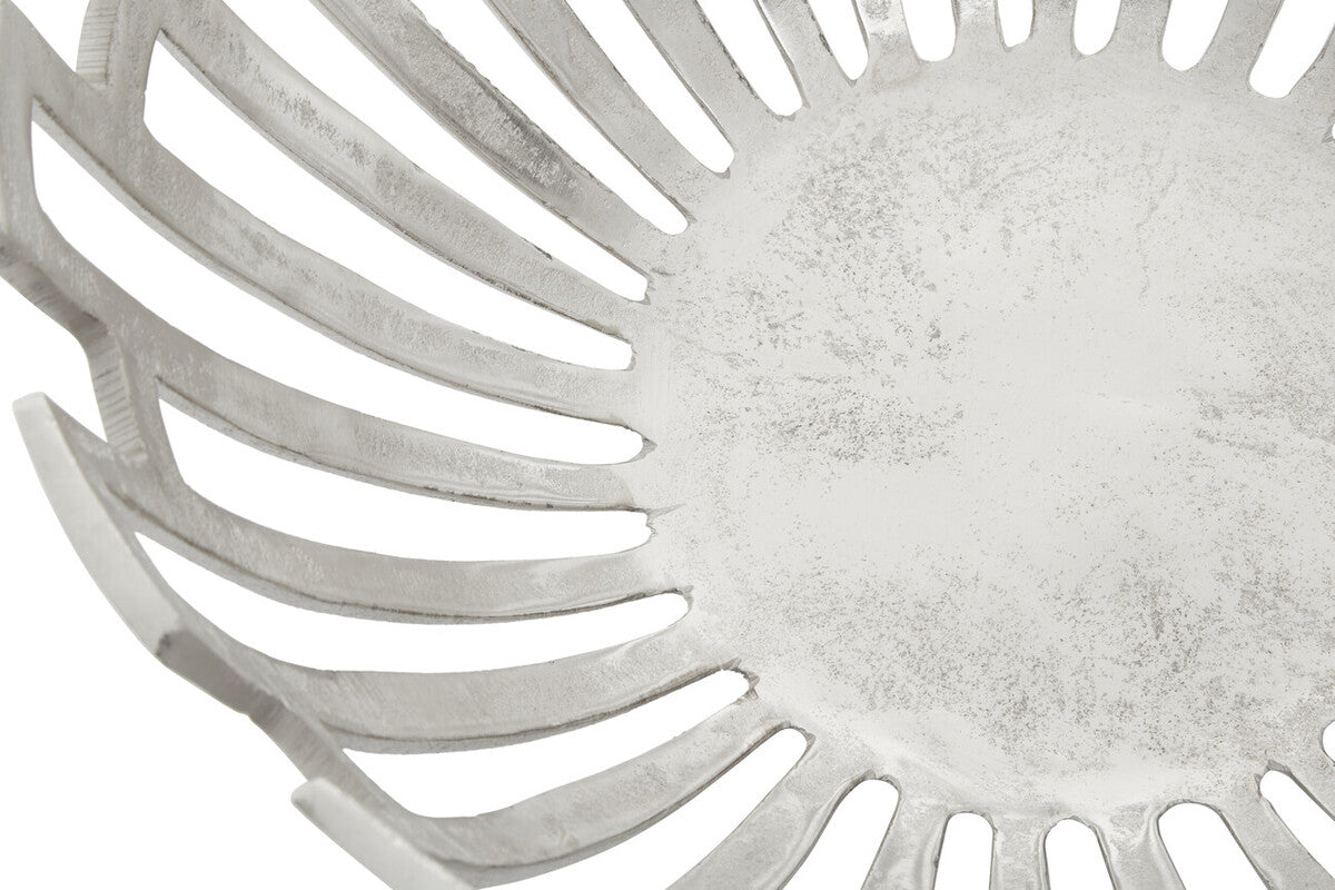 Large Silver Finish Bowl