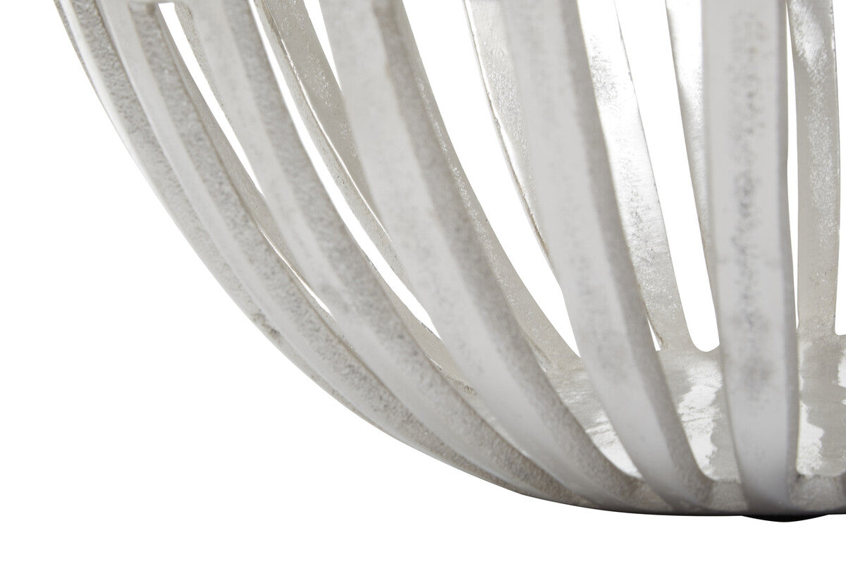 Large Silver Finish Bowl